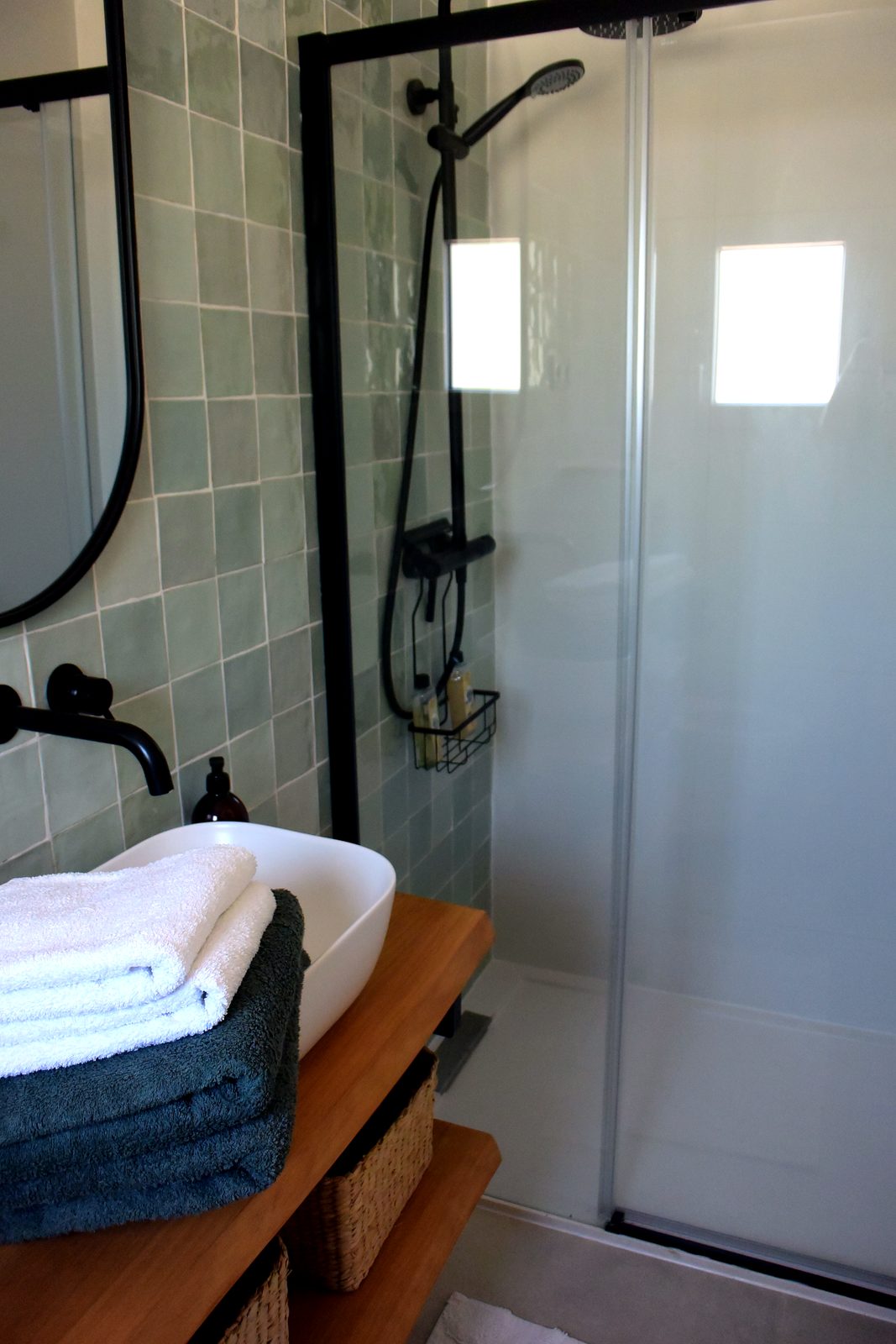 Inloopdouche van kamer 2