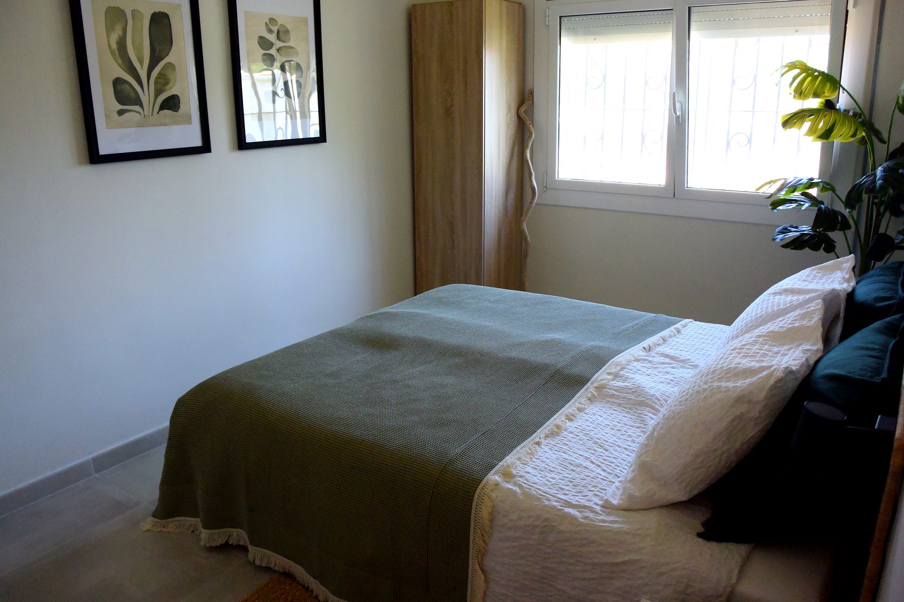 Slaapkamer 3 met tweepersoonsbed